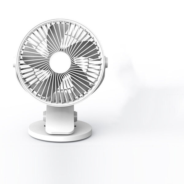 USB Mini Clip Fan: Silent and Powerful Cooling for Any Space