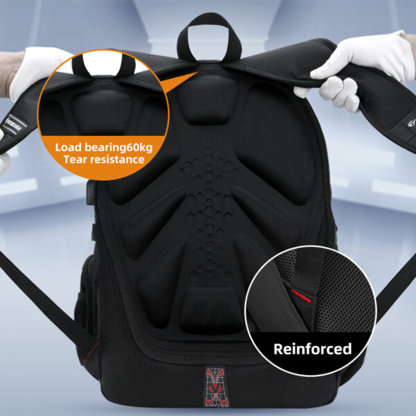 2023 Waterproof 17 Inch Laptop Backpack - USB Charging Travel Backpack