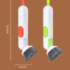 Multi-Functional Long-Handle Liquid-Filled Kitchen Brush: Effortless Cleaning Companion