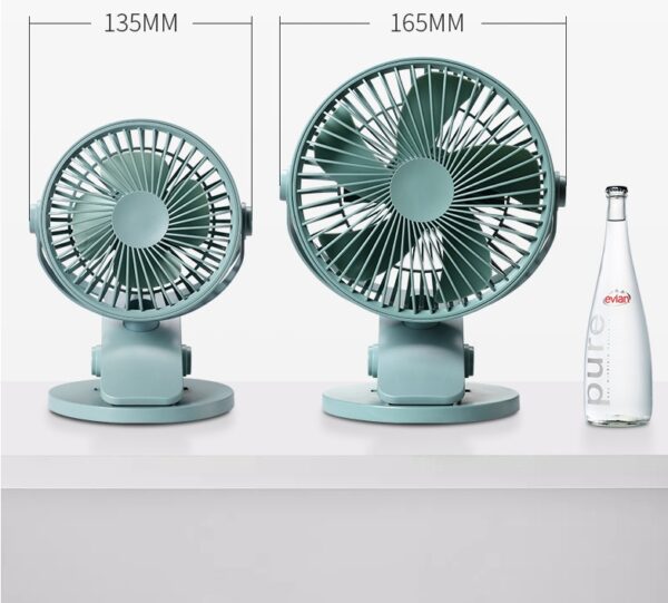 USB Mini Clip Fan: Silent and Powerful Cooling for Any Space