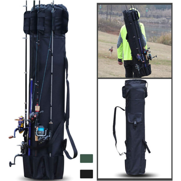 Cylinder Outdoor Fishing Bag: Your Ultimate Fishing Gear Organizer