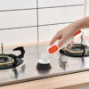 Multi-Functional Long-Handle Liquid-Filled Kitchen Brush: Effortless Cleaning Companion