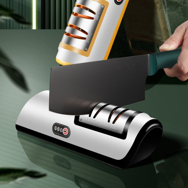 USB Rechargeable Electric Knife Sharpener: Effortless Precision Sharpening