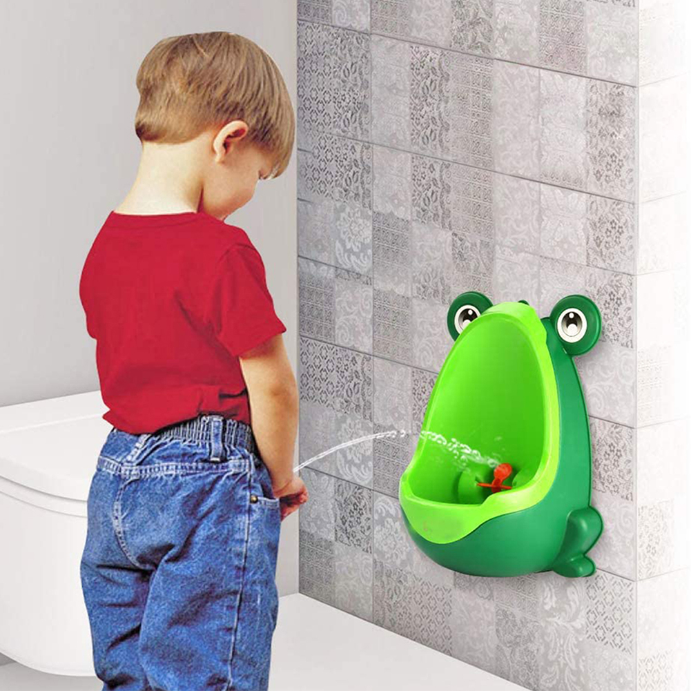 Frog-Shaped Standing Potty for Boys