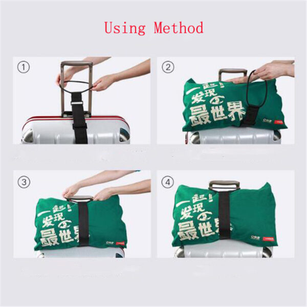 Adjustable Luggage Strap Carrier | Secure Baggage Solution