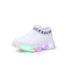 Kids Sneakers: Luminous Mesh Led Sport Shoes for Boys and Girls