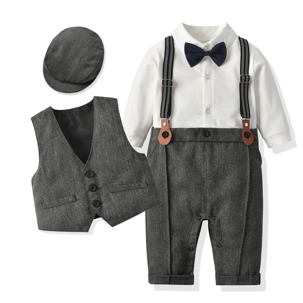 Newborn Boy Formal Clothes Set