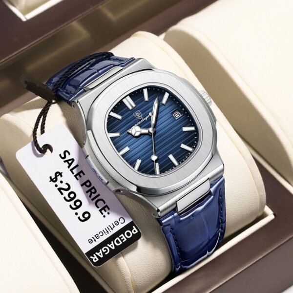 POEDAGAR Luxury Men's Wristwatch