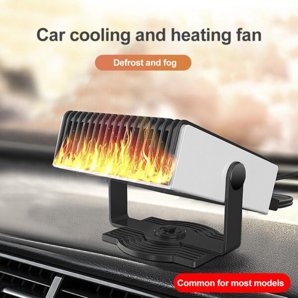 Portable Car Heater: Fast Heating & Cooling, 2-in-1 Solution