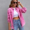 Trendy Ripped Shirt Jacket: Your Stylish Choice for Autumn and Spring