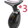 EMS Thermal Neck Lifting and Tightening Massager: Microcurrent Wrinkle Remover and LED Photon Face Beauty Device