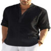 Men's T-Shirts and Casual Cotton Linen Long Sleeve Shirts - Stylish Comfort