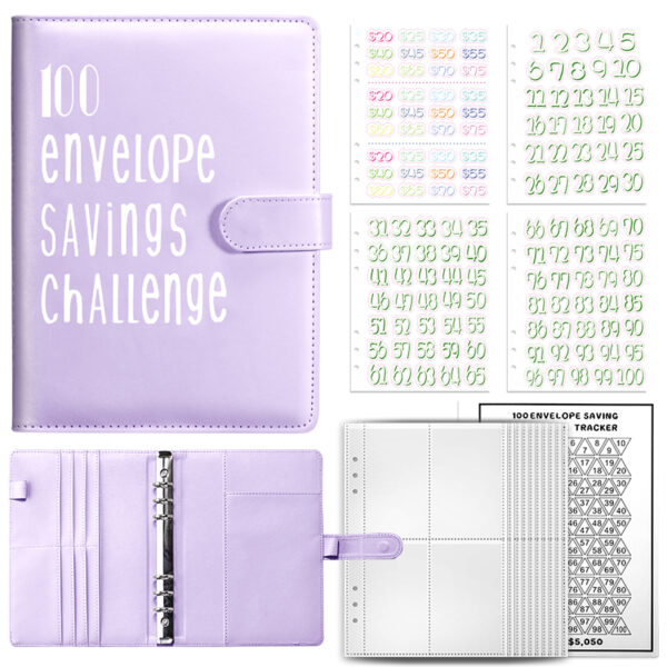 Achieve Financial Goals with Our Savings Challenges Envelope Binder