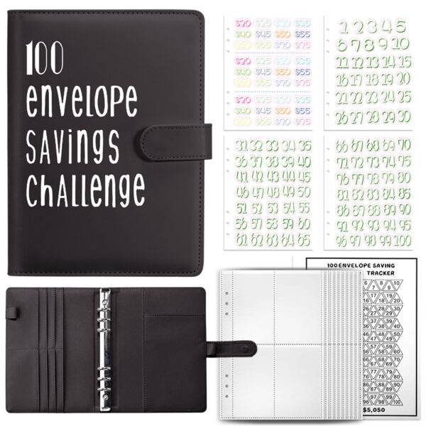 Achieve Financial Goals with Our Savings Challenges Envelope Binder