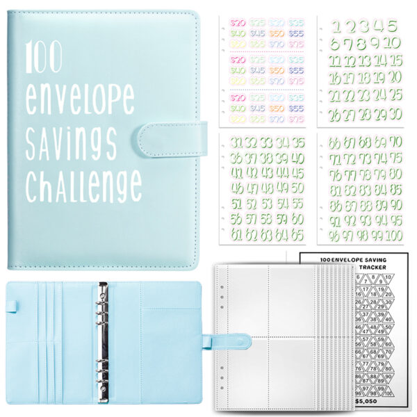 Achieve Financial Goals with Our Savings Challenges Envelope Binder