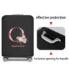 Custom Free Name Luggage Cover: Personalized Suitcase Protection