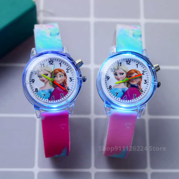 Disney Princess Elsa Kids' Watch - Fun Silicone Strap