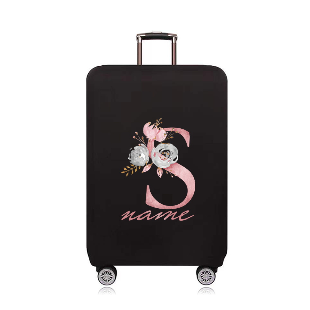 Custom Free Name Luggage Cover: Personalized Suitcase Protection