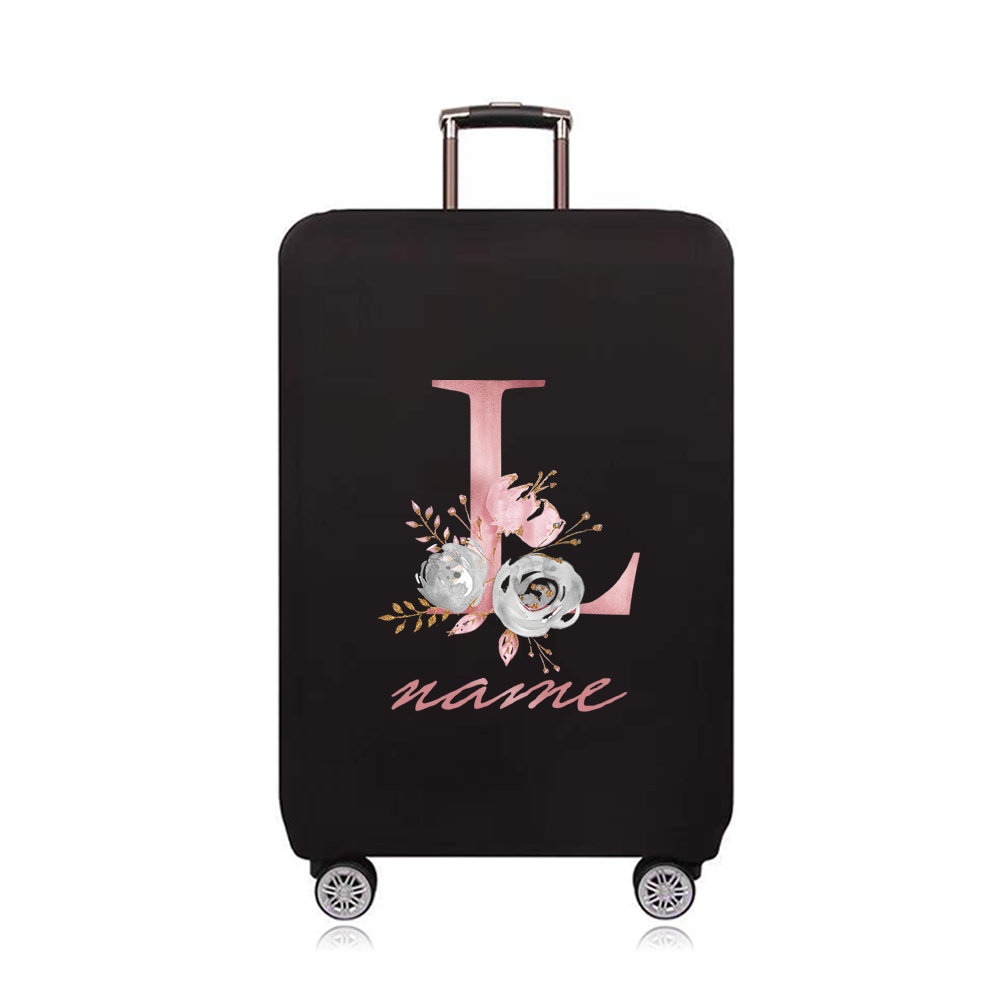 Custom Free Name Luggage Cover: Personalized Suitcase Protection