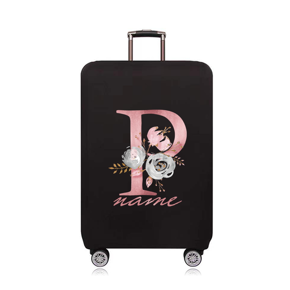 Custom Free Name Luggage Cover: Personalized Suitcase Protection