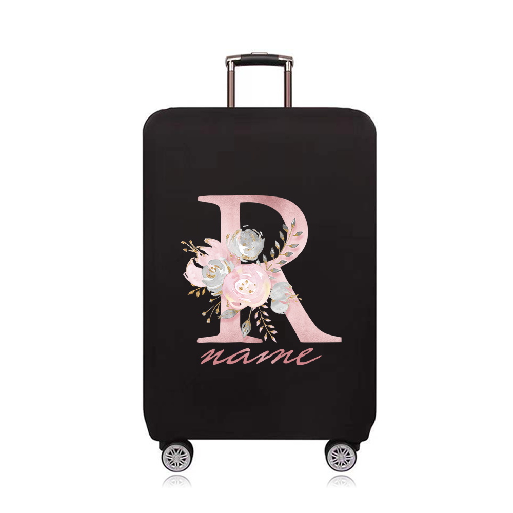 Custom Free Name Luggage Cover: Personalized Suitcase Protection