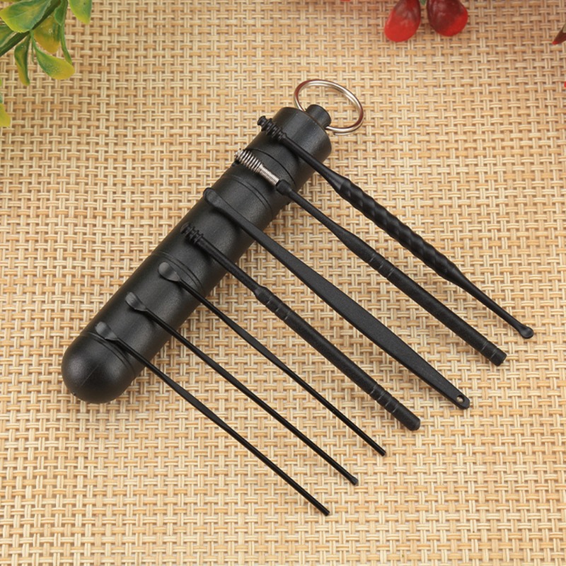 6-Piece Stainless Steel Ear Cleaning Tool Set