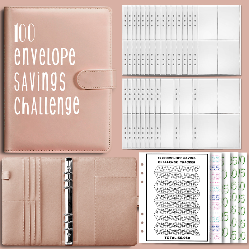 Achieve Financial Goals with Our Savings Challenges Envelope Binder