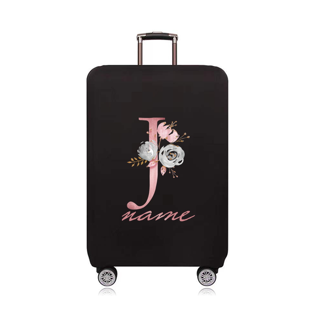 Custom Free Name Luggage Cover: Personalized Suitcase Protection