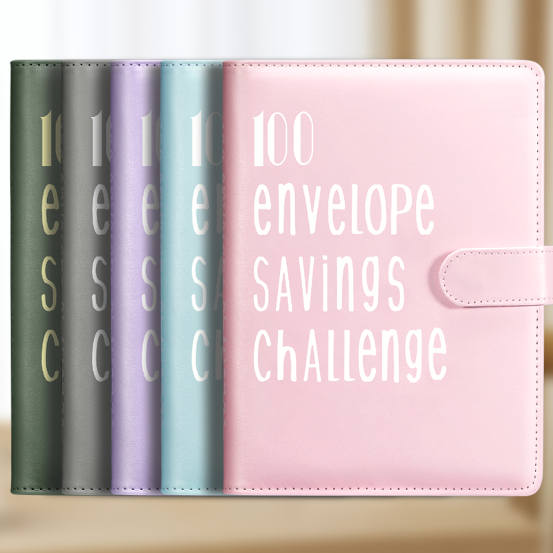 Achieve Financial Goals with Our Savings Challenges Envelope Binder