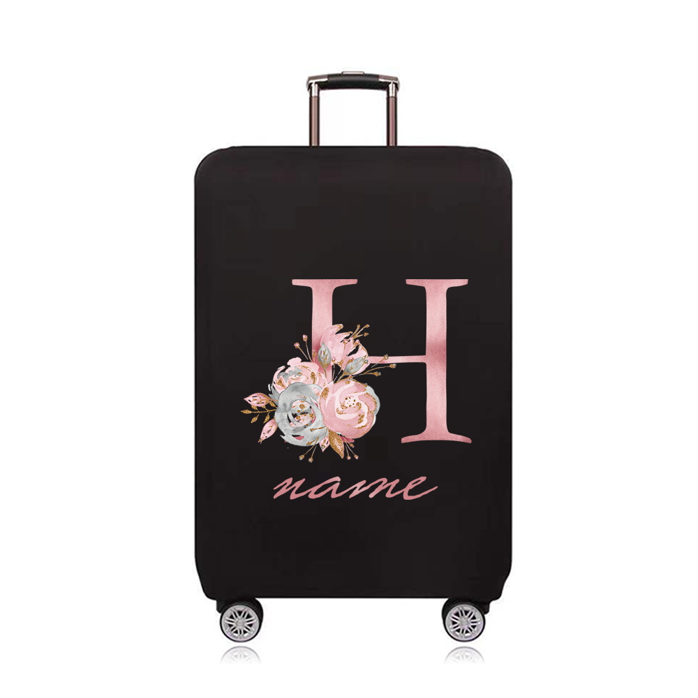 Custom Free Name Luggage Cover: Personalized Suitcase Protection