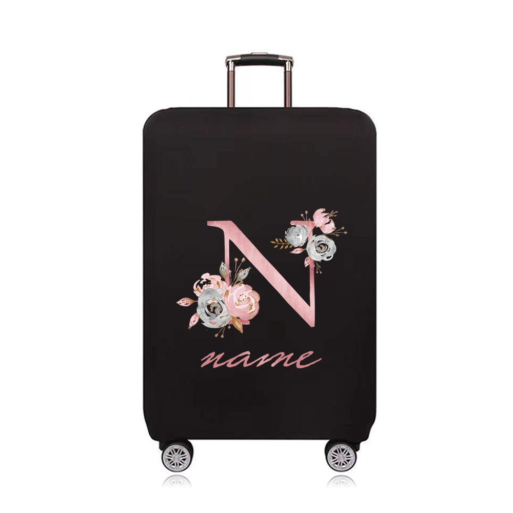 Custom Free Name Luggage Cover: Personalized Suitcase Protection