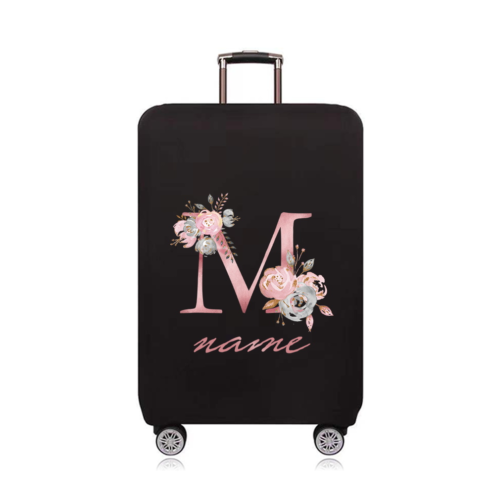 Custom Free Name Luggage Cover: Personalized Suitcase Protection