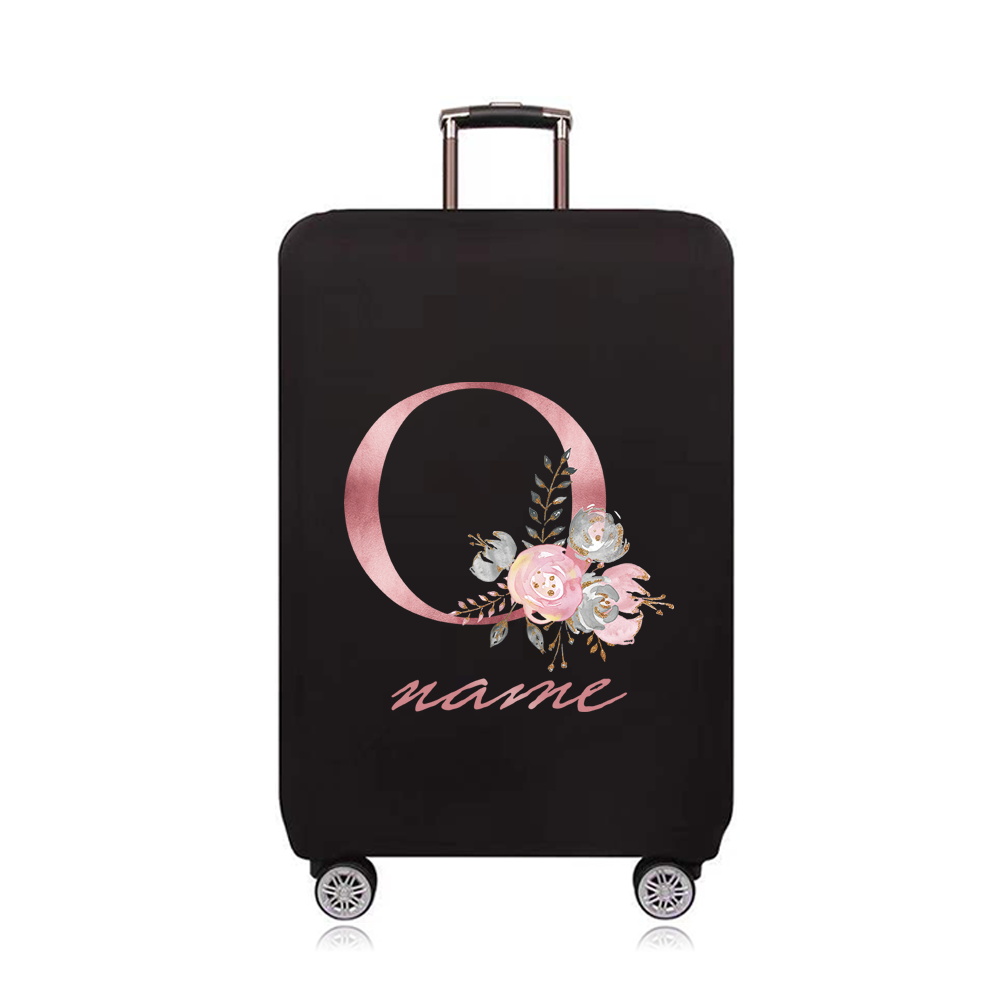 Custom Free Name Luggage Cover: Personalized Suitcase Protection