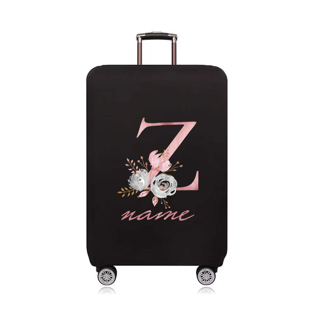 Custom Free Name Luggage Cover: Personalized Suitcase Protection