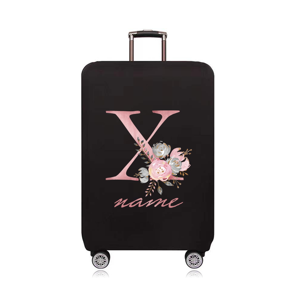 Custom Free Name Luggage Cover: Personalized Suitcase Protection