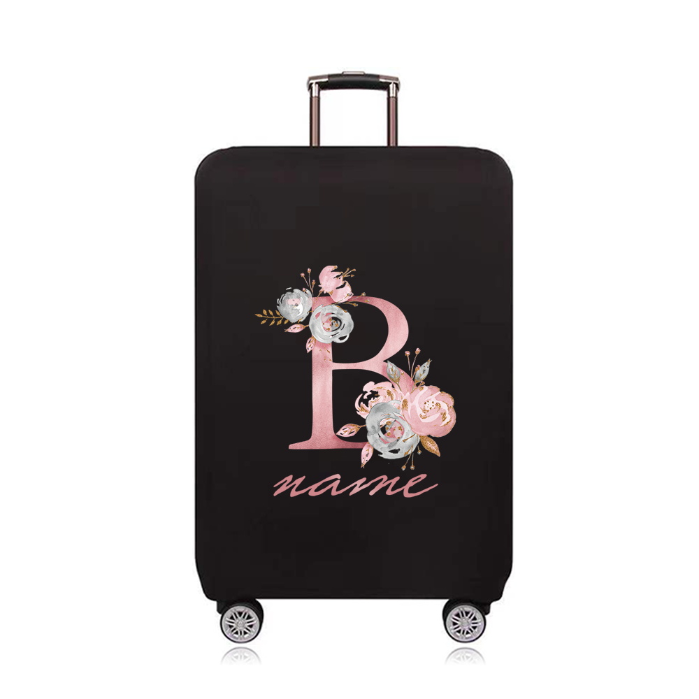 Custom Free Name Luggage Cover: Personalized Suitcase Protection