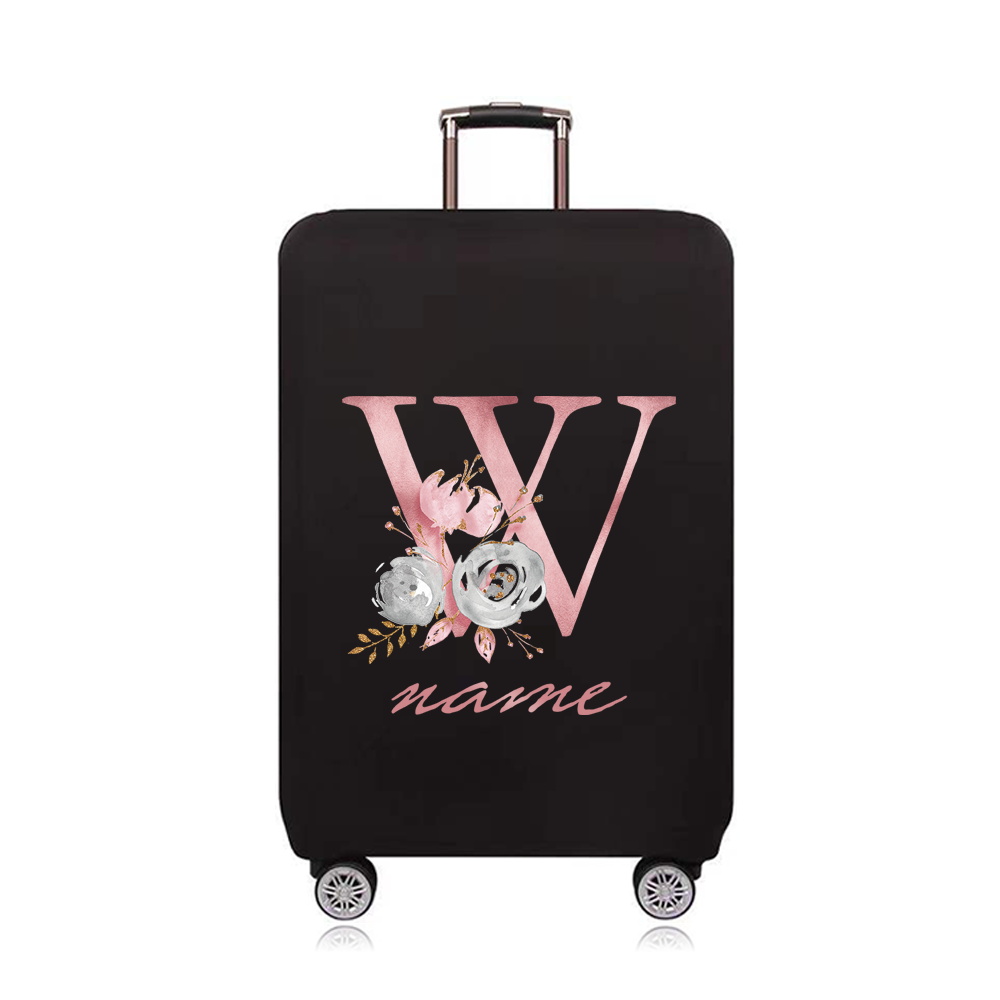 Custom Free Name Luggage Cover: Personalized Suitcase Protection