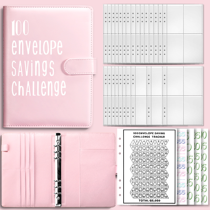 Achieve Financial Goals with Our Savings Challenges Envelope Binder