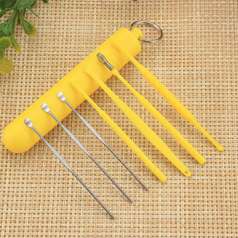 6-Piece Stainless Steel Ear Cleaning Tool Set