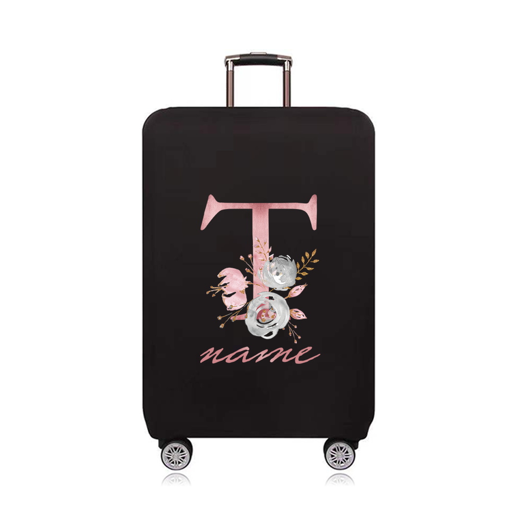 Custom Free Name Luggage Cover: Personalized Suitcase Protection