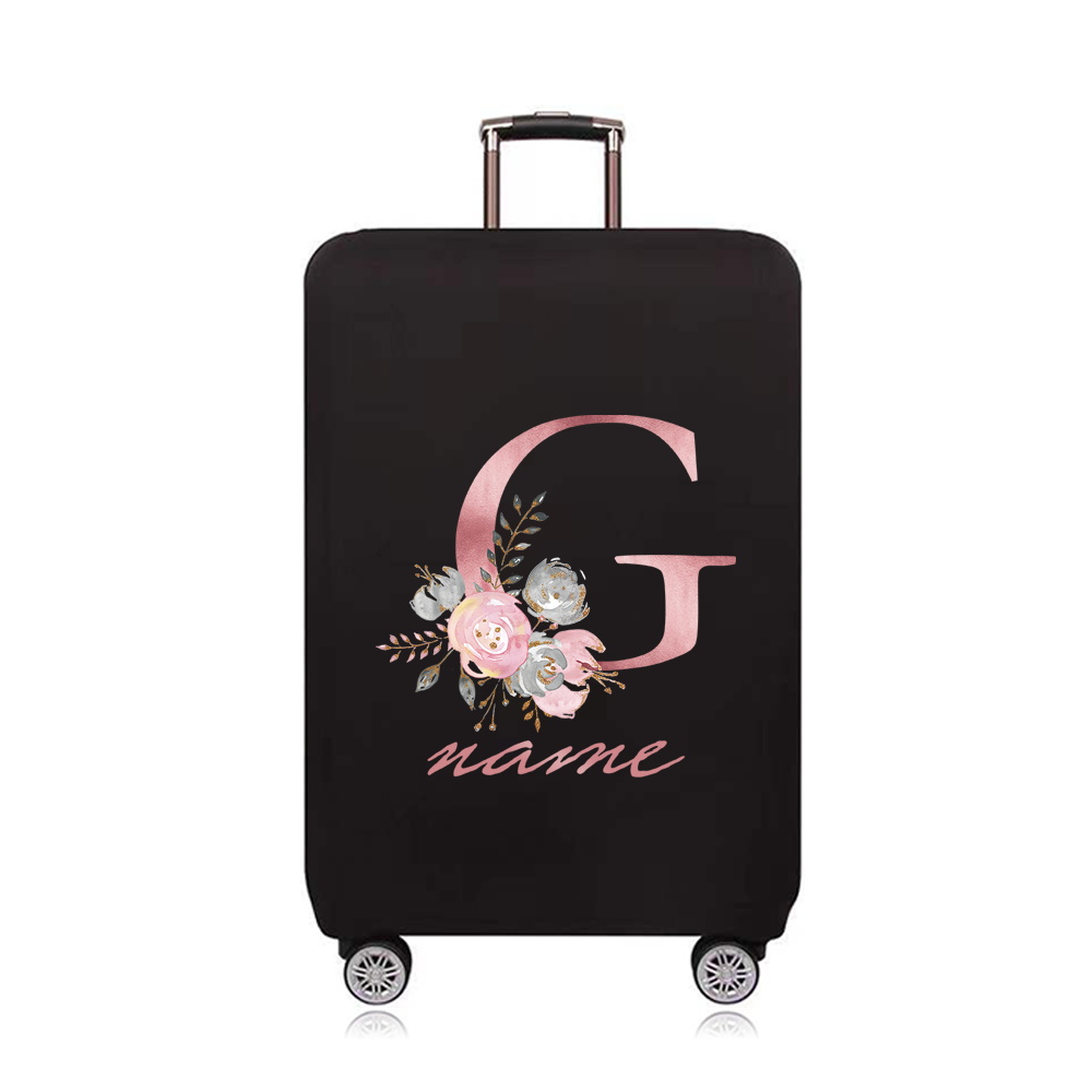 Custom Free Name Luggage Cover: Personalized Suitcase Protection