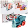 Automatic Domino Train Toy - Baby Puzzle Building Blocks