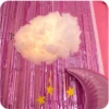 Cotton Cloud Shape LED Night Light - DIY Handmade Home Decor