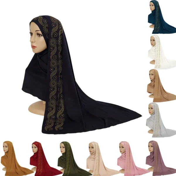 Diamonds Jersey Hijab Scarf