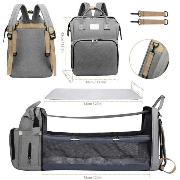 Introducing the Folding Mommy Bag: Your Ultimate Baby Travel Companion