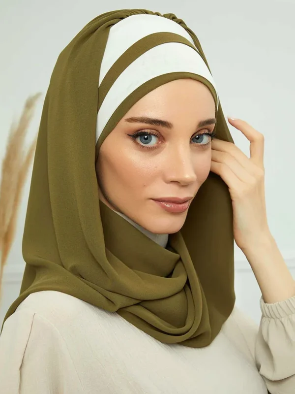 Large Inner Hat Hijab Scarf - Luxury Islamic Headwear for Women