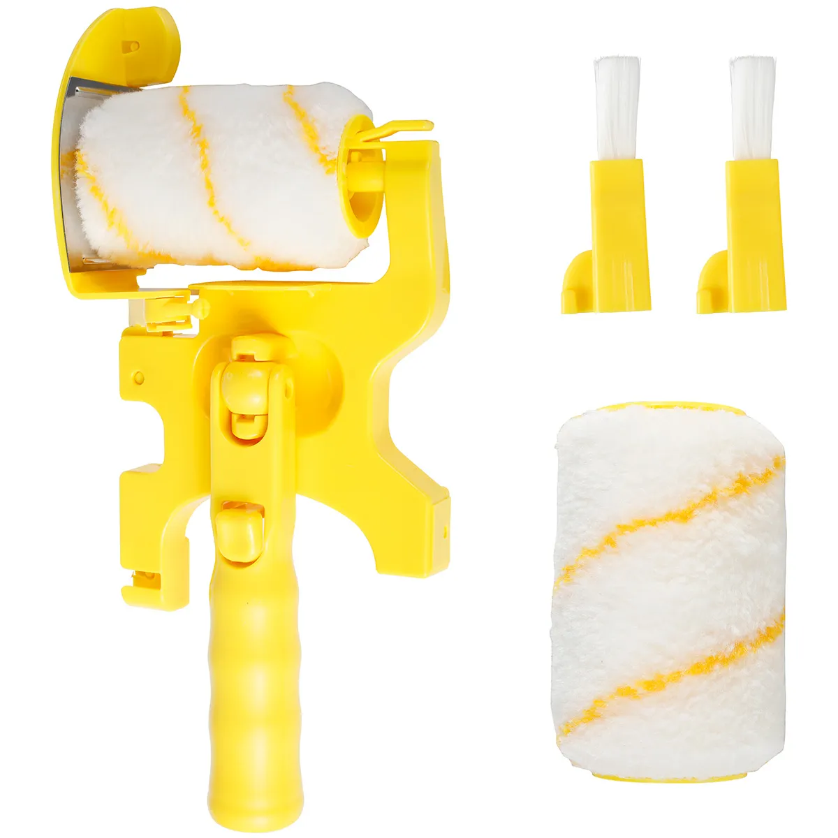 Clean-Cut Paint Roller Brush - Hand-Held Edger Tool for Home Painting