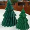 Create 3D Christmas Tree Candles with Our Mold Kit