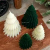 Create 3D Christmas Tree Candles with Our Mold Kit