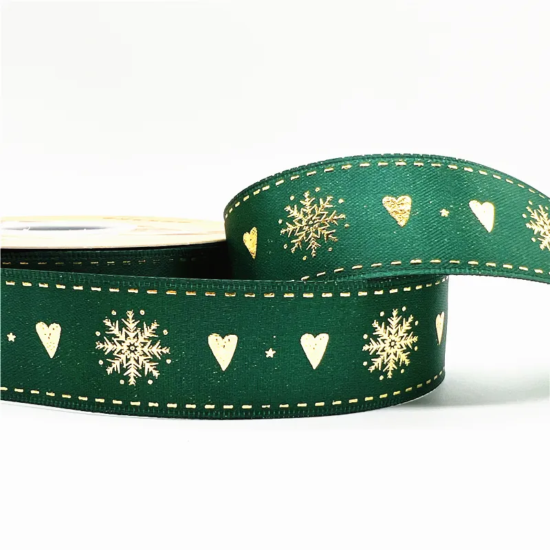 Add Festive Flair with Christmas Printed Polyester Ribbon